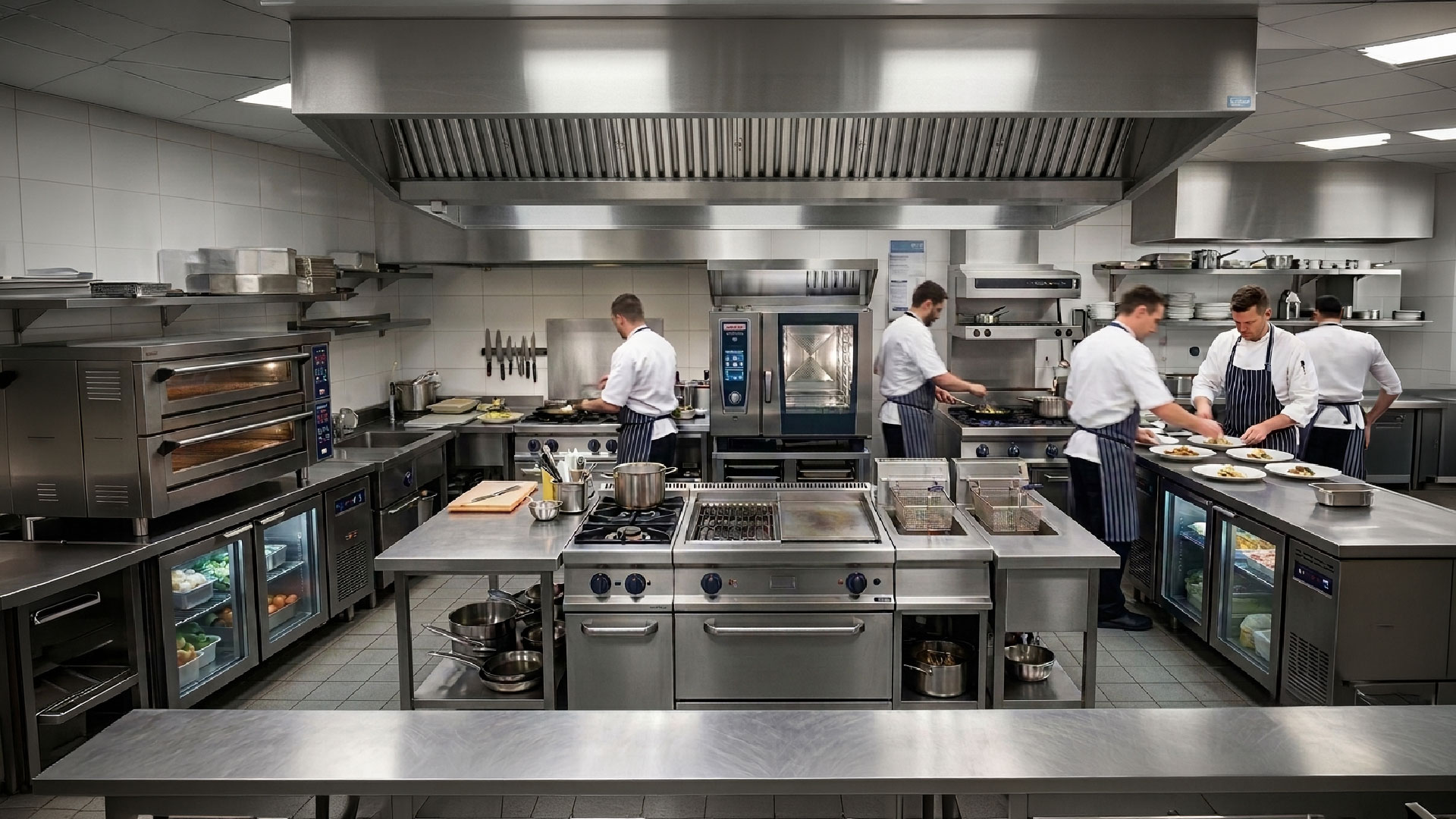 Maquinaria hostelería Alicante - Equipamiento de hostelería profesional para cocinas industriales